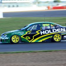 Alex Sidwell in the Holden Racing UK V8 Supercar at Silverstone - Photo MOTORV8 MEDIA 